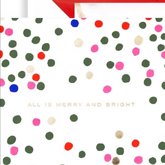 🆕🎀 Kate Spade ♠️ Holiday Card Set - Picture 2 of 2